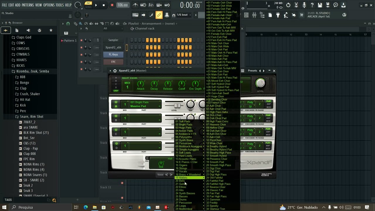 Como produzir um beat marrabenta no fl studio