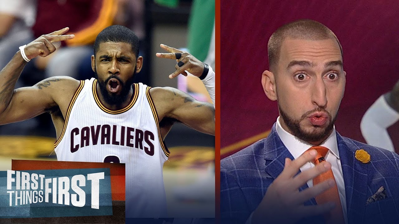 Kyrie says he didn't need to speak to LeBron before leaving  - was that wrong? | FIRST THINGS FIRST