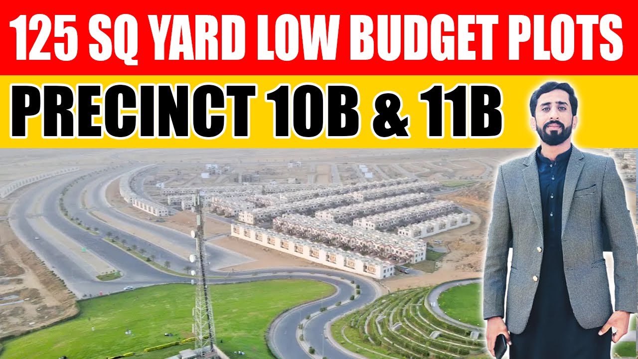 Latest Street Tour & Current Prices Of Precinct 10B & 11B  Plots #bahriatownkarachi #125sqyardplots
