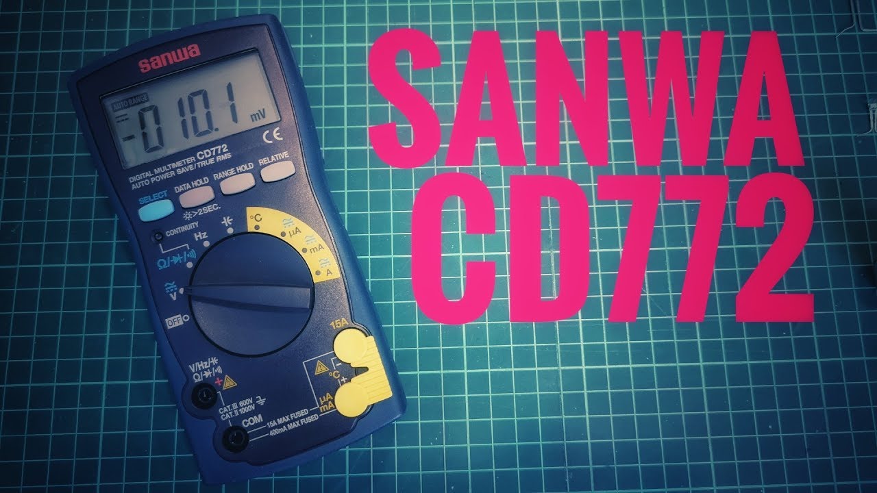 Мультиметры цифровые Sanwa CD770, CD771, CD772