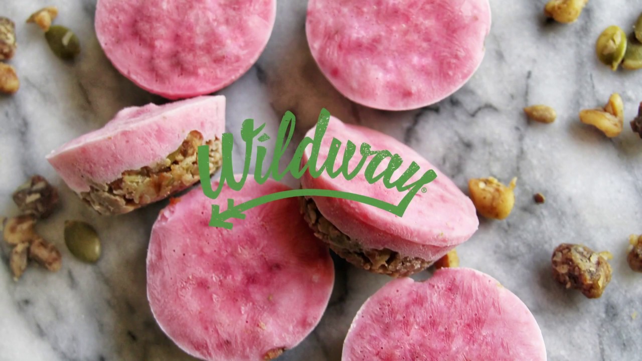 Strawberry Frozen Yogurt Granola Cups