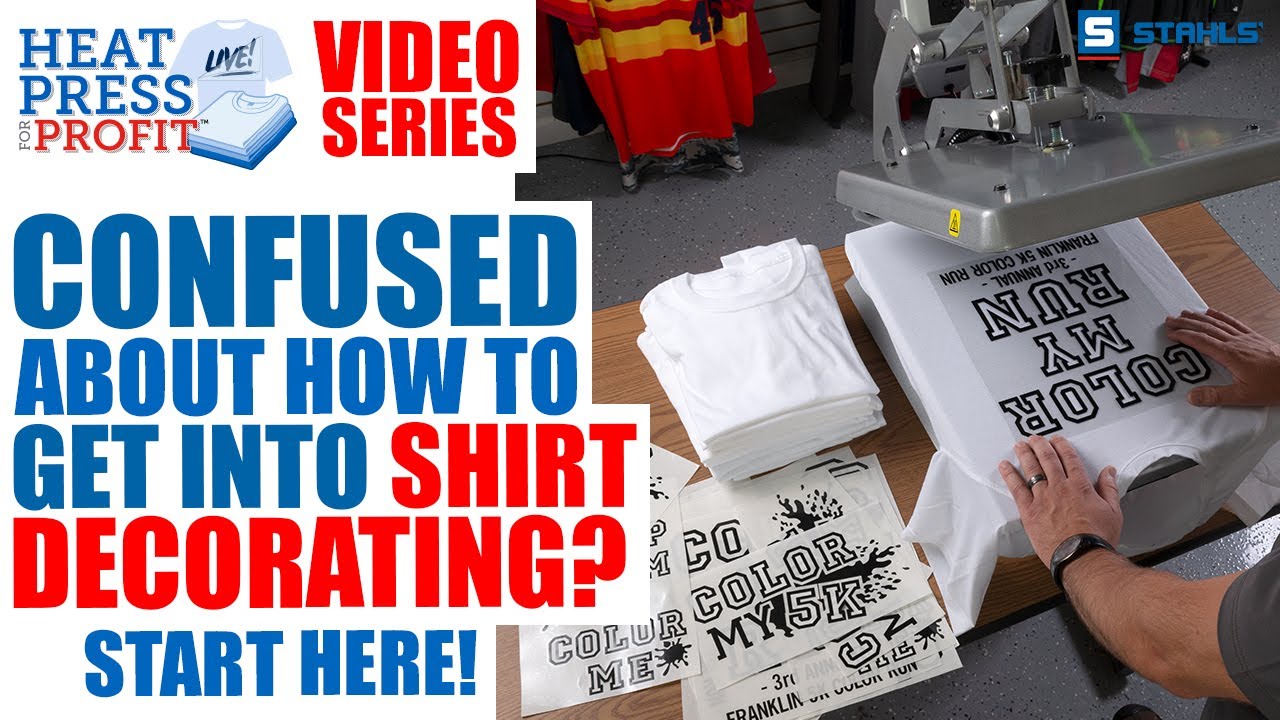 Confused About How to Get Into Shirt Decorating? Start Here!