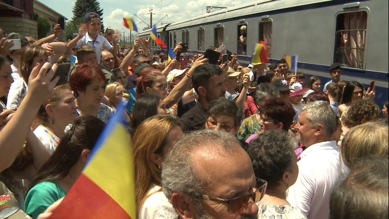 TV IALOMITA - Trenul regal a oprit la Fetești