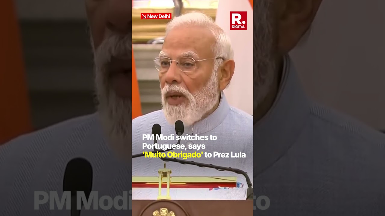 PM Modi Greets President Lula in Portuguese, Says 'Muito Obrigado'