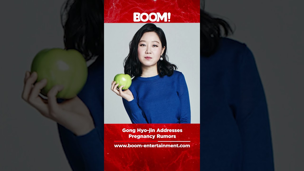 Gong Hyo-jin Addresses Pregnancy Rumors. #boom #boomentertainment #gonghyojin #pregnancy