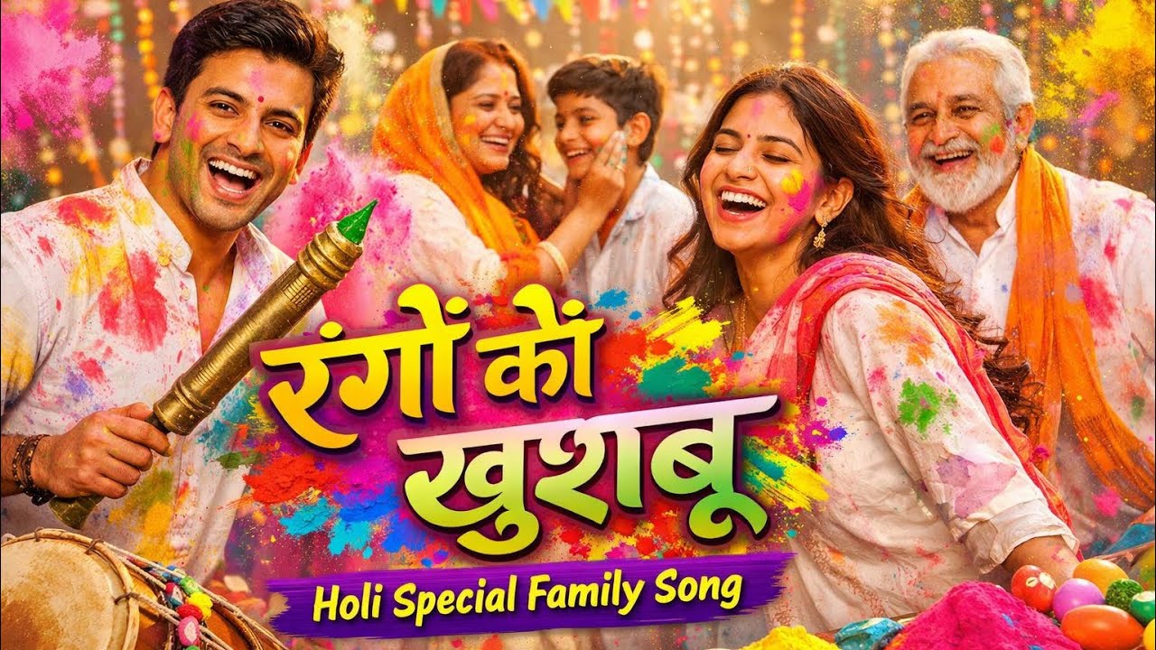 Rangon Ki Khushboo | Holi Special Family Song 2026 | Happy Holi Song | Holi Celebration Music