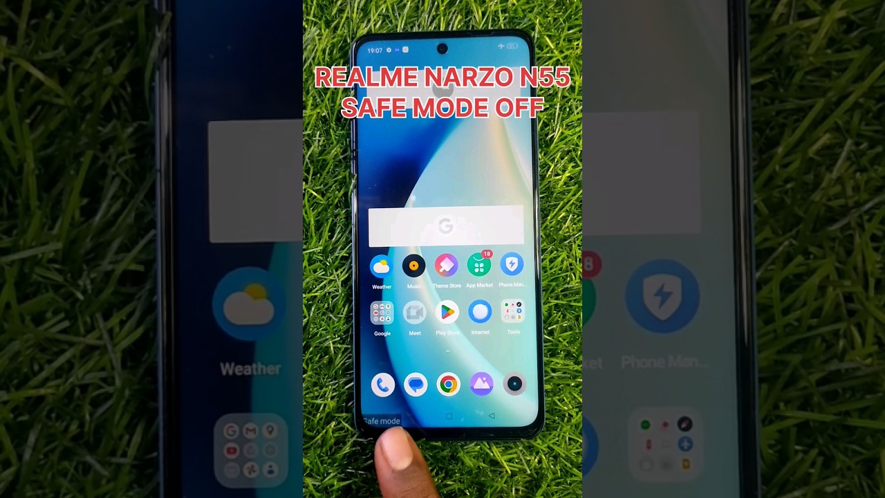 How To Off Safe Mode From Realme Narzo N55 ⚡ Realme Mobile Se Safemode Kaise Hataye 🔥🔥 #shorts