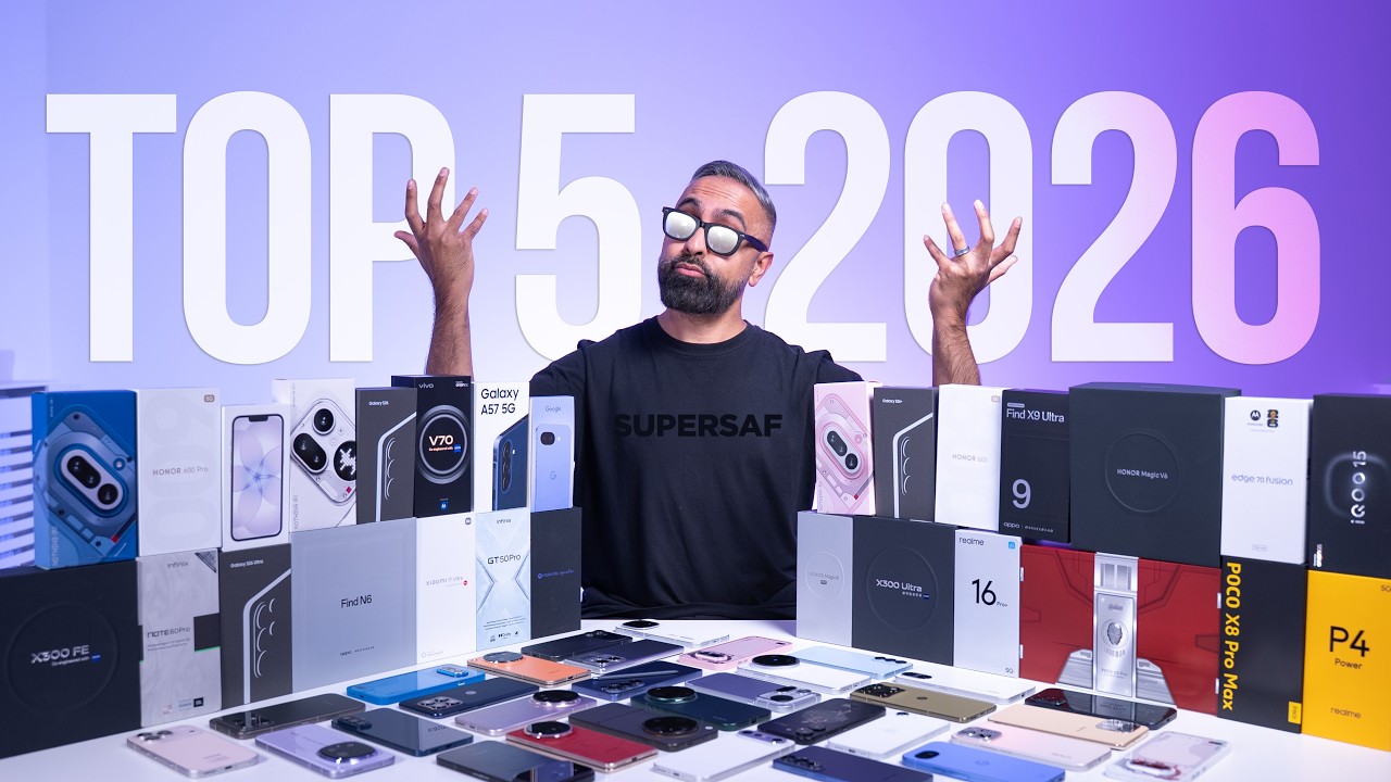 Top 5 BEST Smartphones of 2026&hellip; So Far