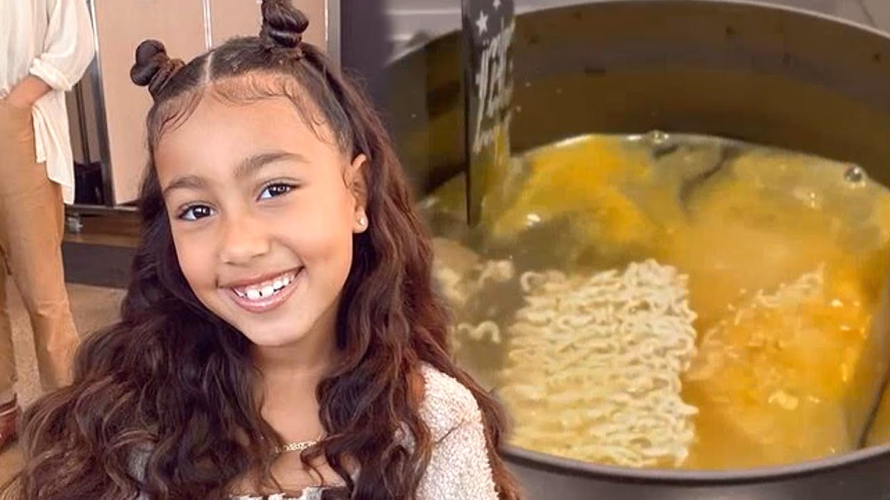 North West Shows Off CULINARY SKILLS With Ramen Tutorial