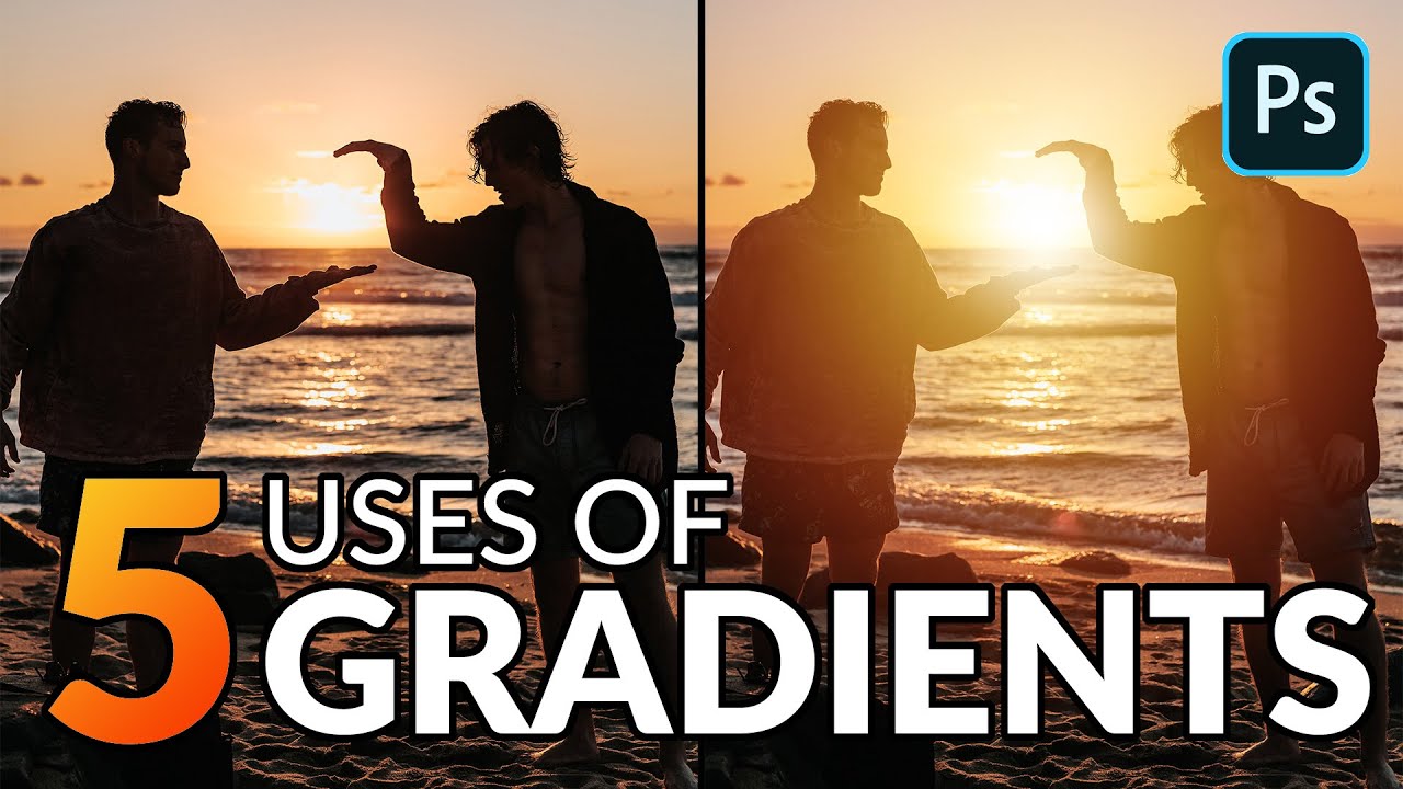 5 Beautiful Effects with Gradients | Sun Flare, Light Rays & Background Coloring