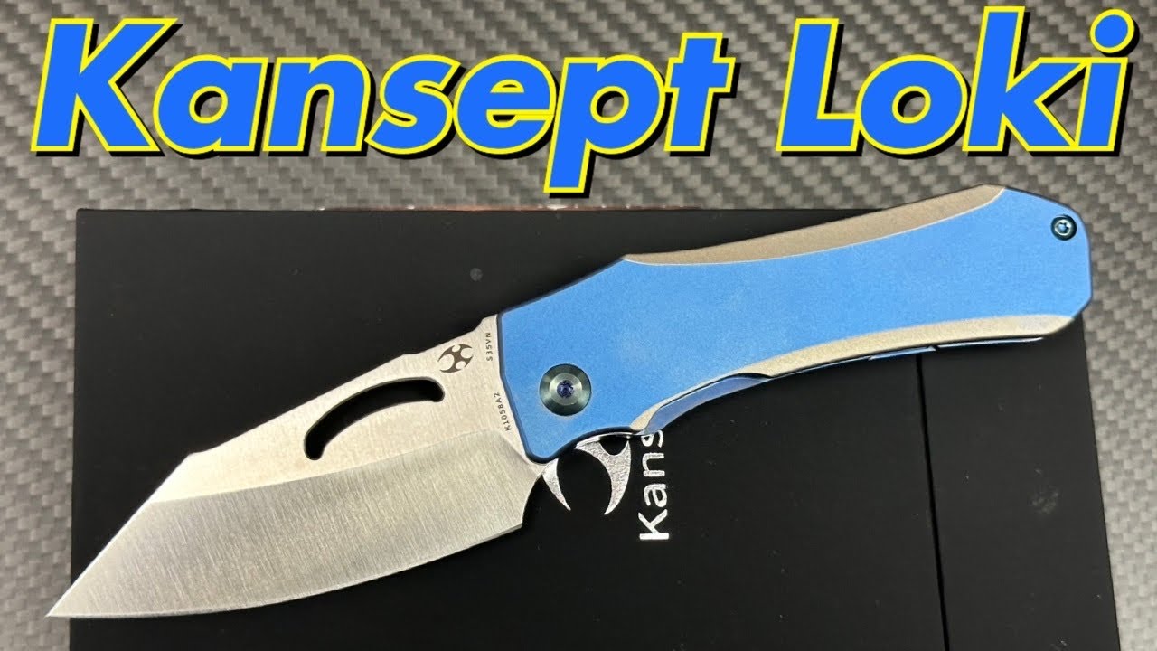 Kansept Loki  small lightweight fidget friendly EDC