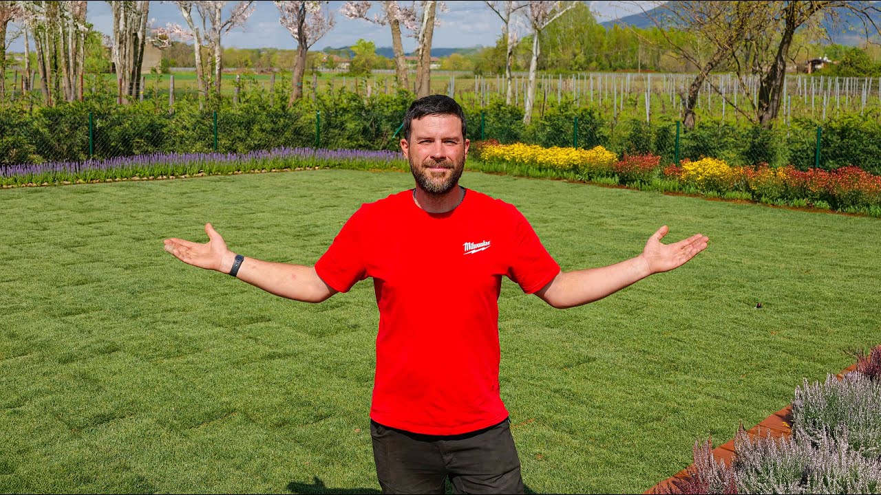Semino il prato del GIARDINO: pronto in 28 giorni