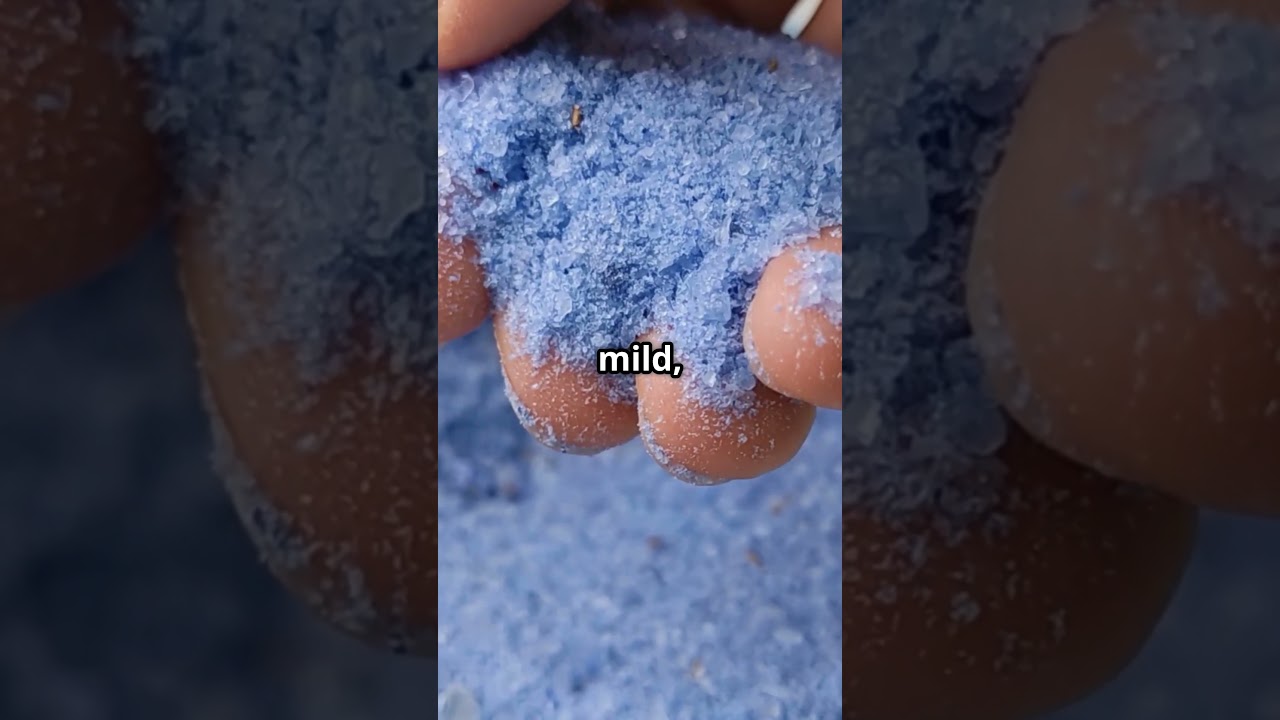 Persian Blue Salt: The Rarest Salt on Earth! 💙🧂 #saltsubstitutes #deadseasalt #simplysalted #salted