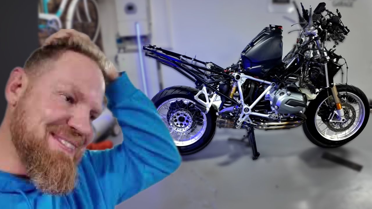 BMW R1200GS REBUILD with COSTS
