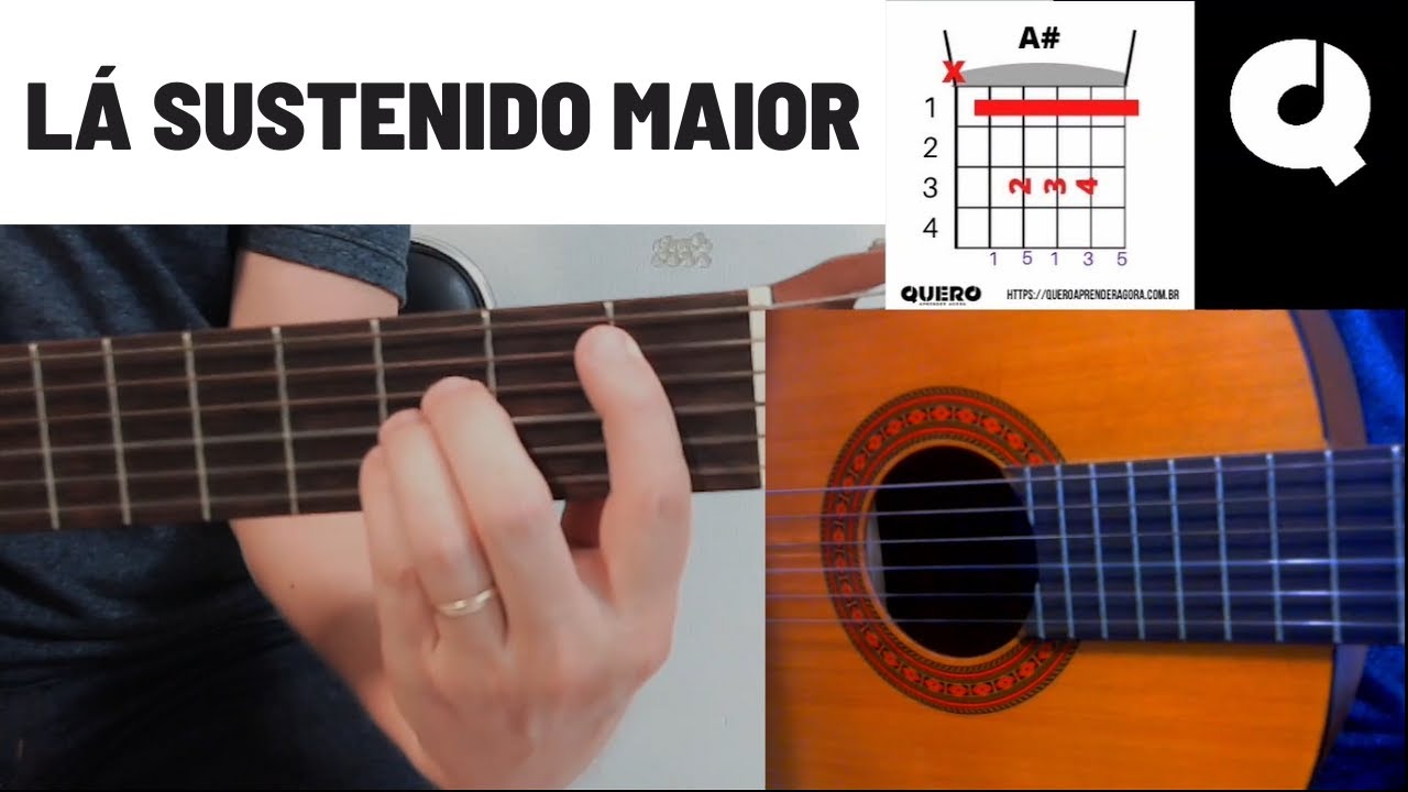 Como Fazer o Acorde Lá Sustenido Maior no Violão