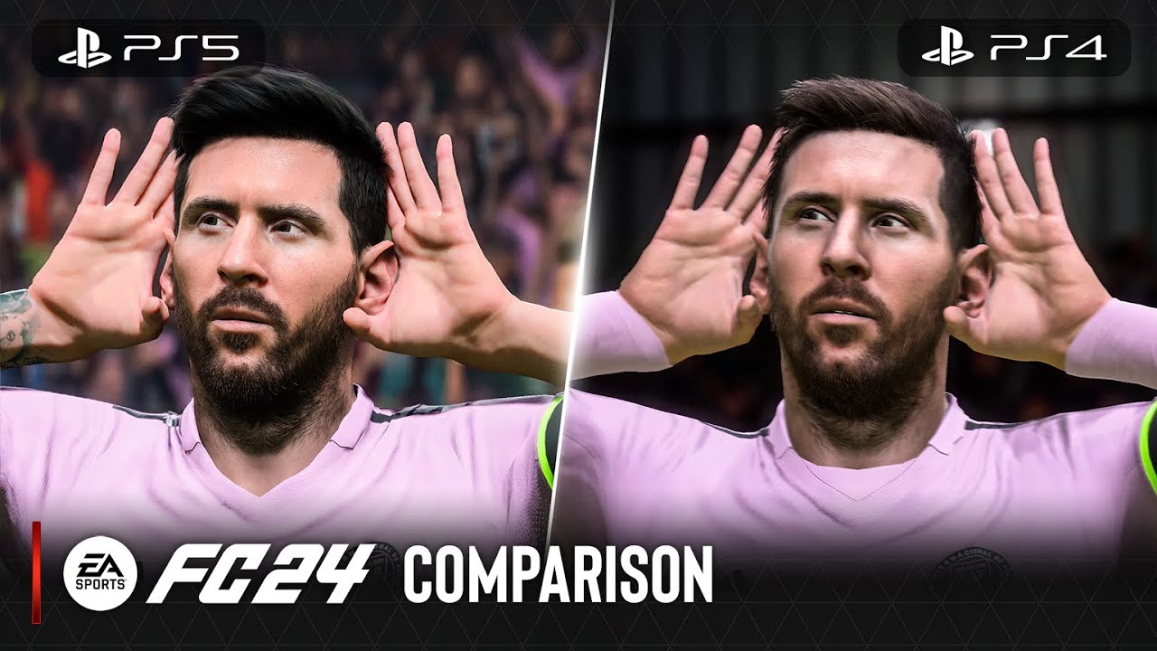 EA SPORTS FC 24 | Сравнение PS5 и PS4