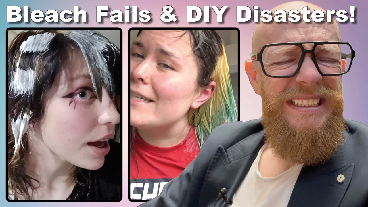 Hair Fails That Made Me SCREAM !!! (Bleach Fails & DIY Disasters!)