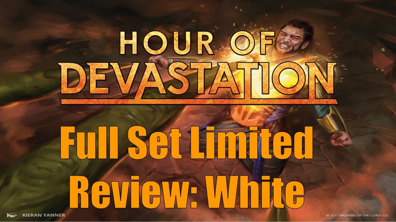 Обзор лимитированного издания Hour of Devastation Full Set: White