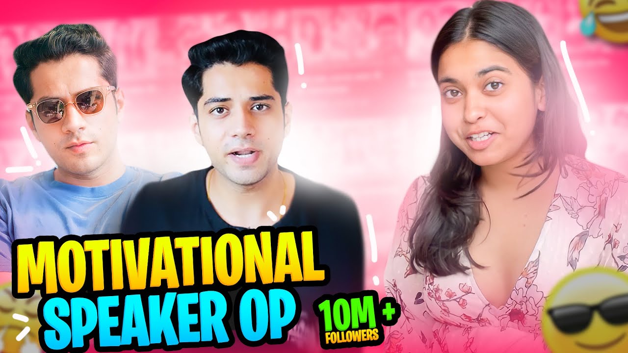 SHIVAM MALIK ROAST ( Motivational Speaker OP 🔥 )