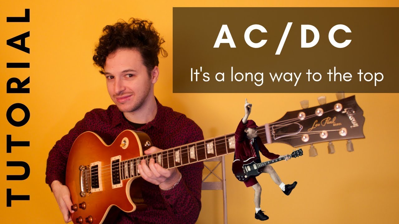 Como tocar It's a long way to the top de AC/DC - Tutorial - Guitarra para Principiantes
