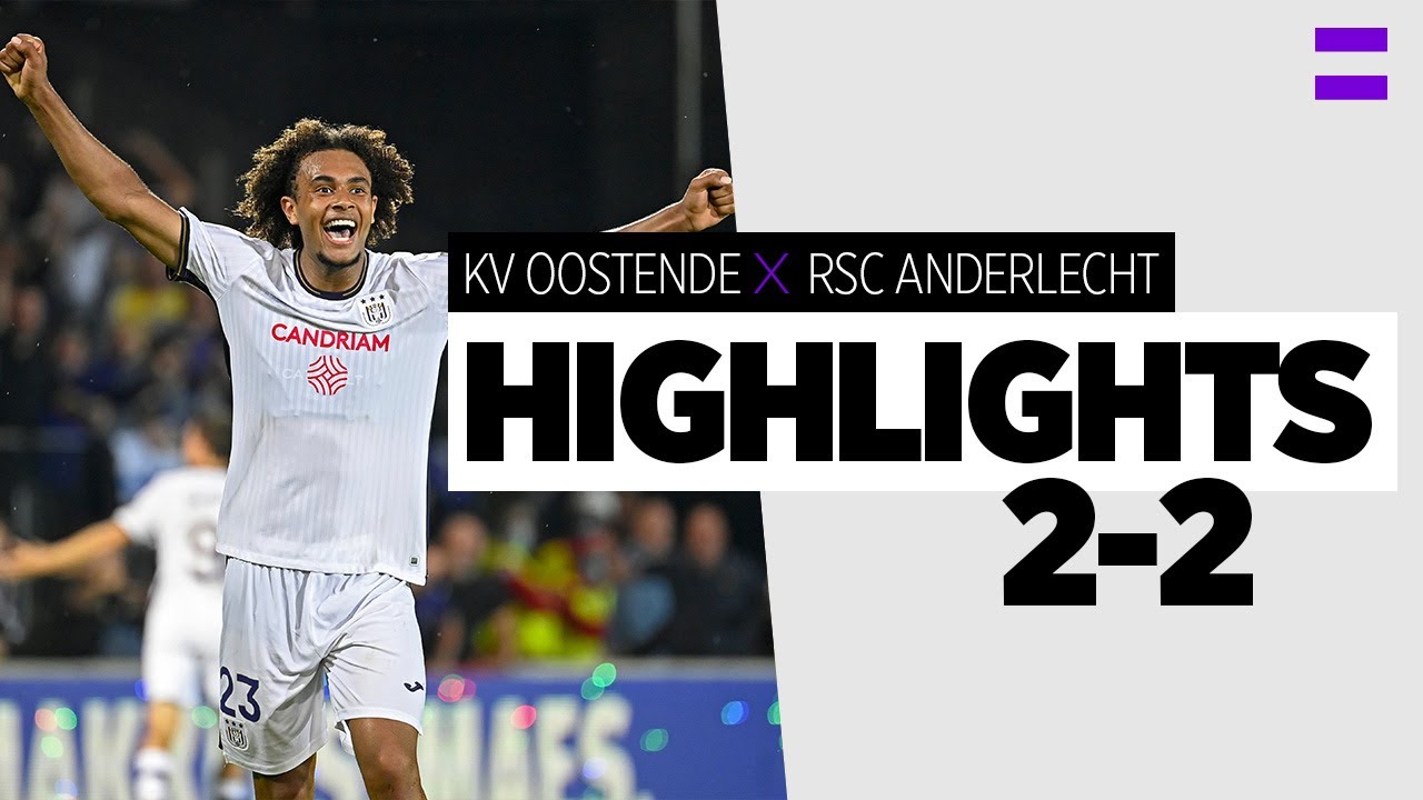 Highlights: KV Oostende - RSC Anderlecht | 2021-2022