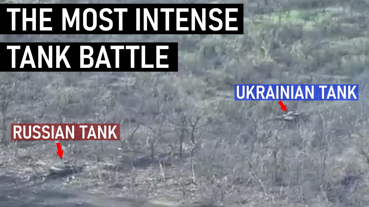 Самое напряжённое танковое сражение в украинской войне — анализ
