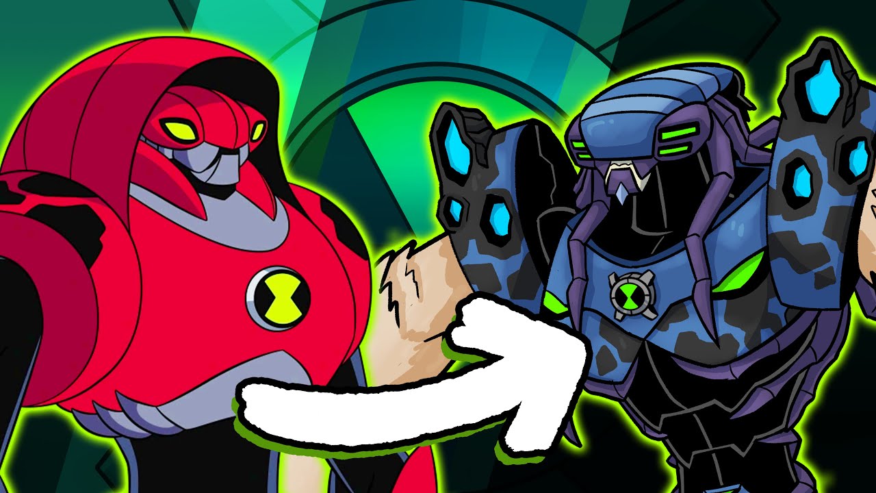 Придание пришельцам Андромеды СОВЕРШЕННЫХ ФОРМ!! (Бен 10)