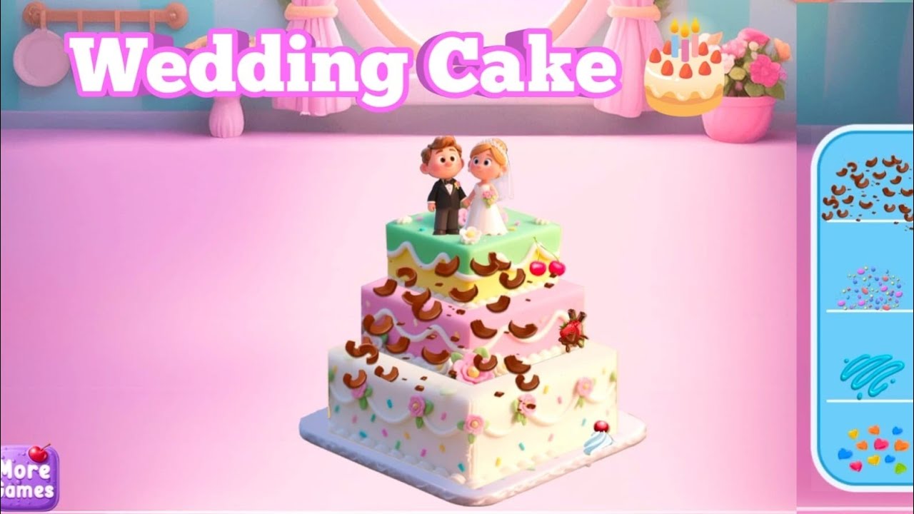 Making A Wedding Cake Gameplay | WA Games 