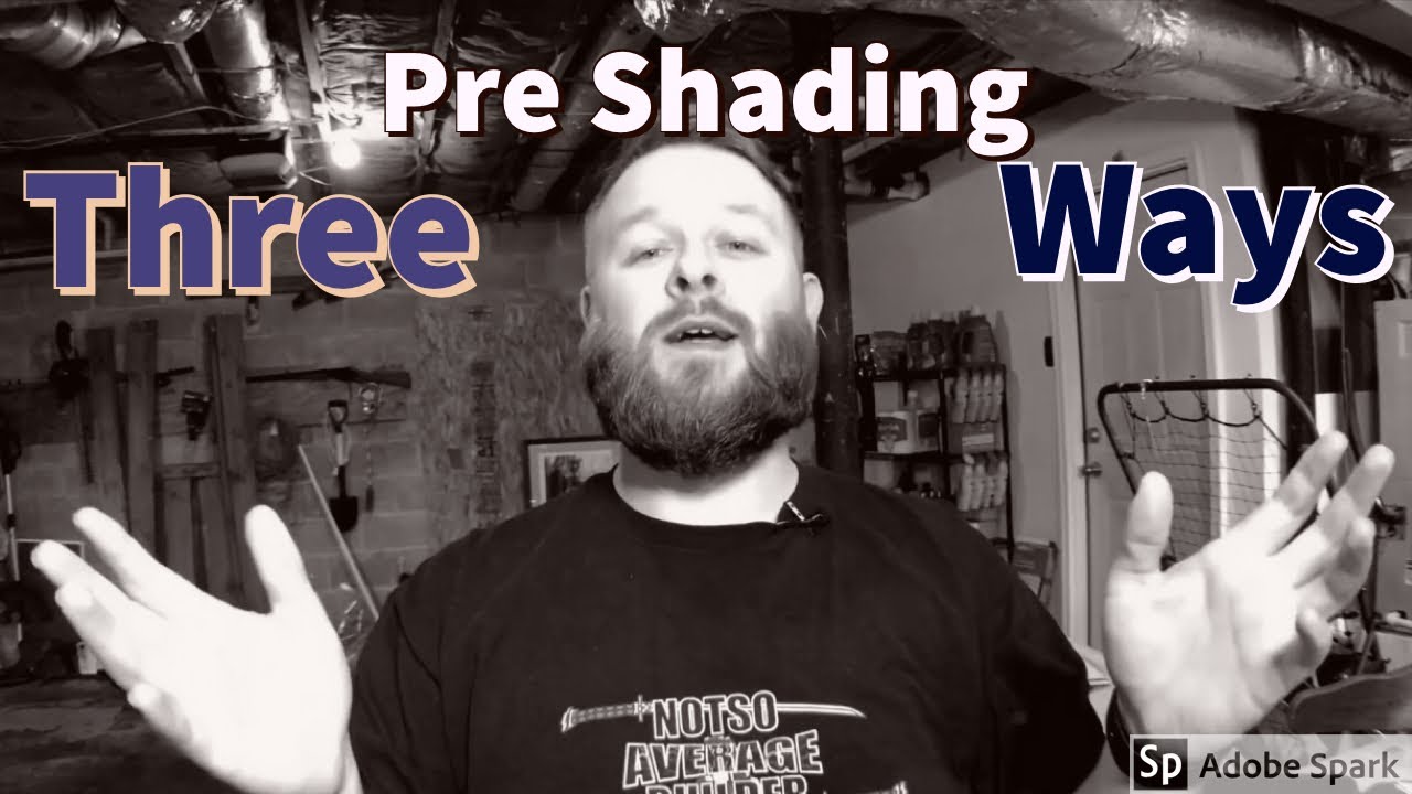 How to pre-shade using 3 different methods: [MG] Alex 2.0