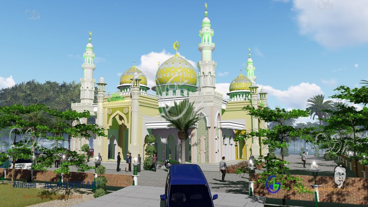 Masjid Raya Al - Mukhtar - Gunung Tuleh - Kab. Pasaman Barat - Prop. Sumatera Barat - Indonesia