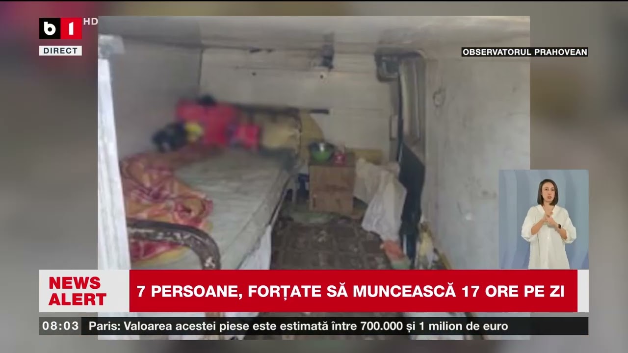 CAZ DE SCLAVIE LA O FERMĂ DIN PRAHOVA_Știri B1TV_29 apr. 2025