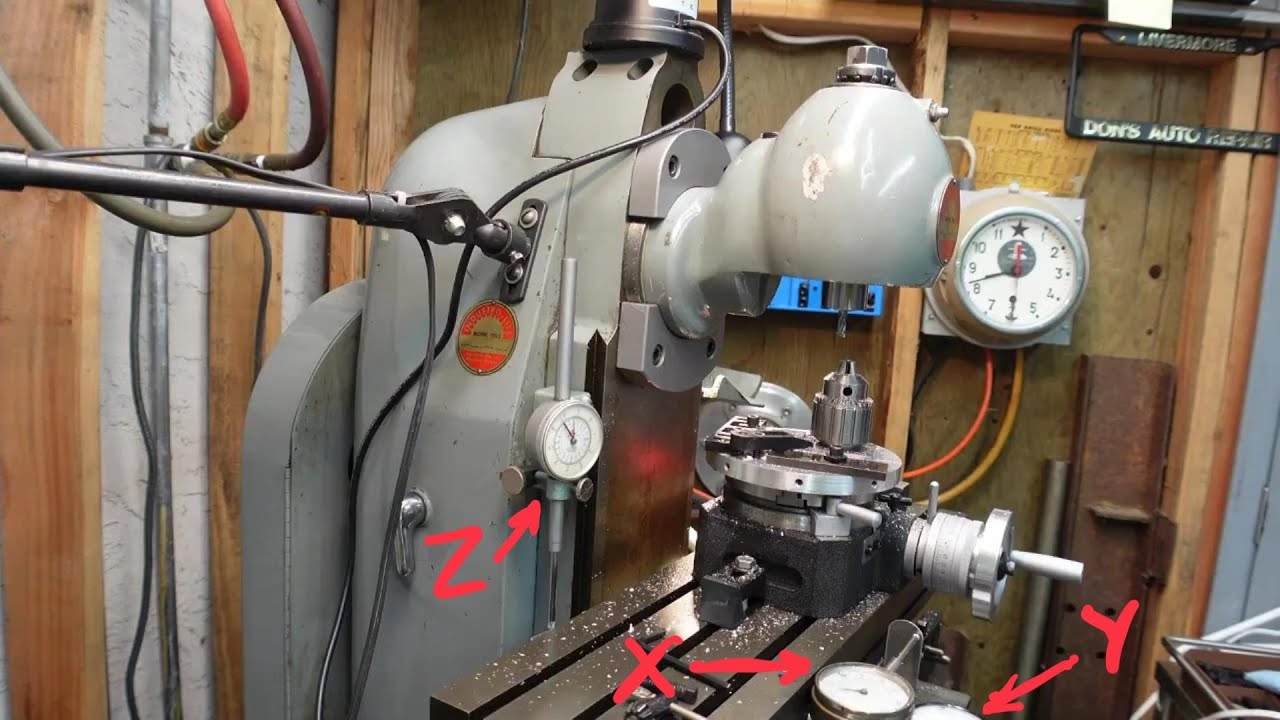 DRO upgrade on the Industro Lite Milling Machine
