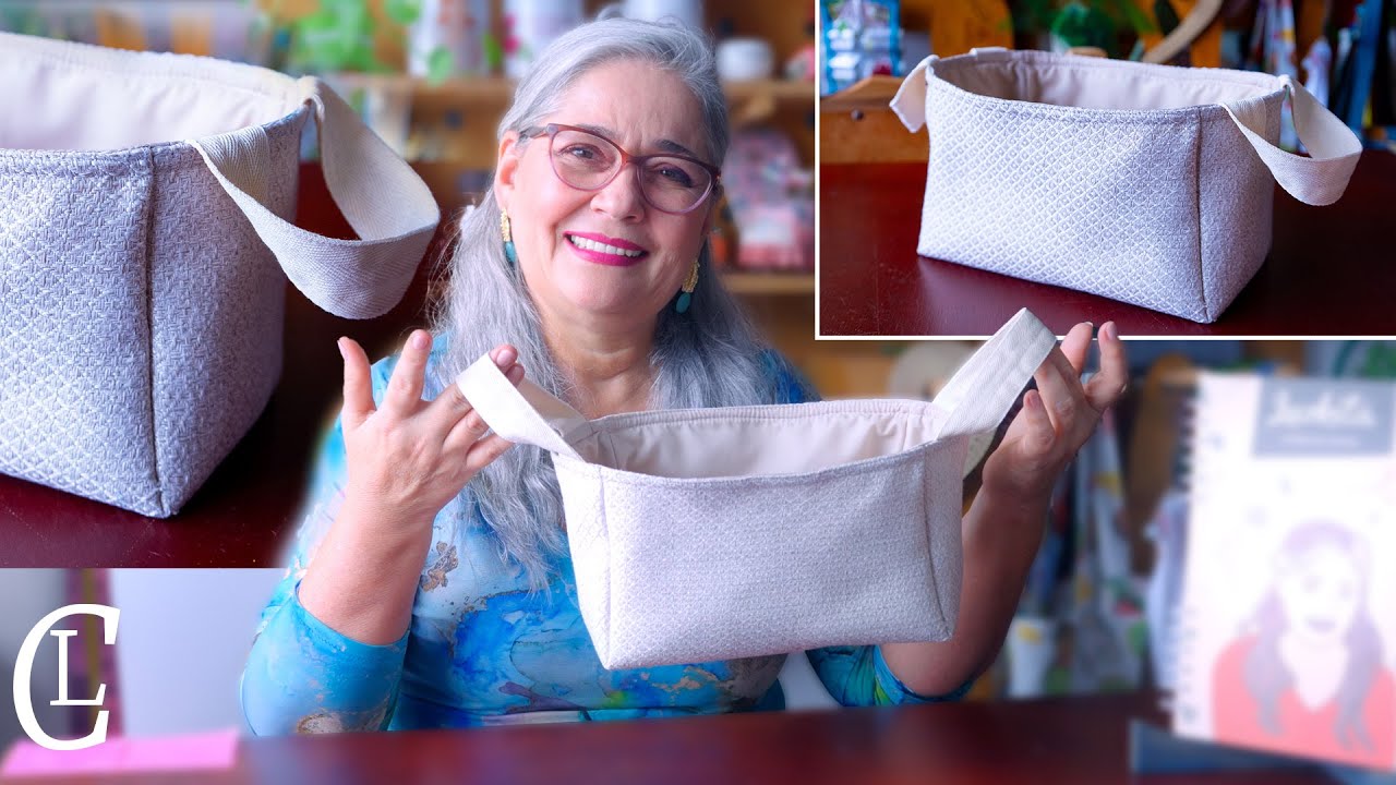 🎉 ¡Hice esta CESTA de TELA sin experiencia y TODOS quedaron IMPACTADOS! 😱🧺 ¡Tú también puedes! 💪
