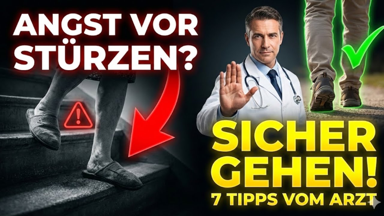 Angst vor Stürzen? 7 Tipps, um im Alter wieder sicher zu gehen
