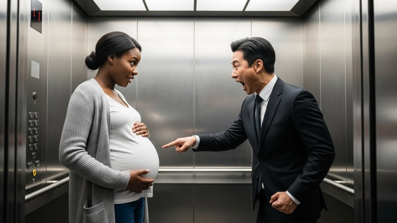 Is the baby mine? Where have you been for 8 months!