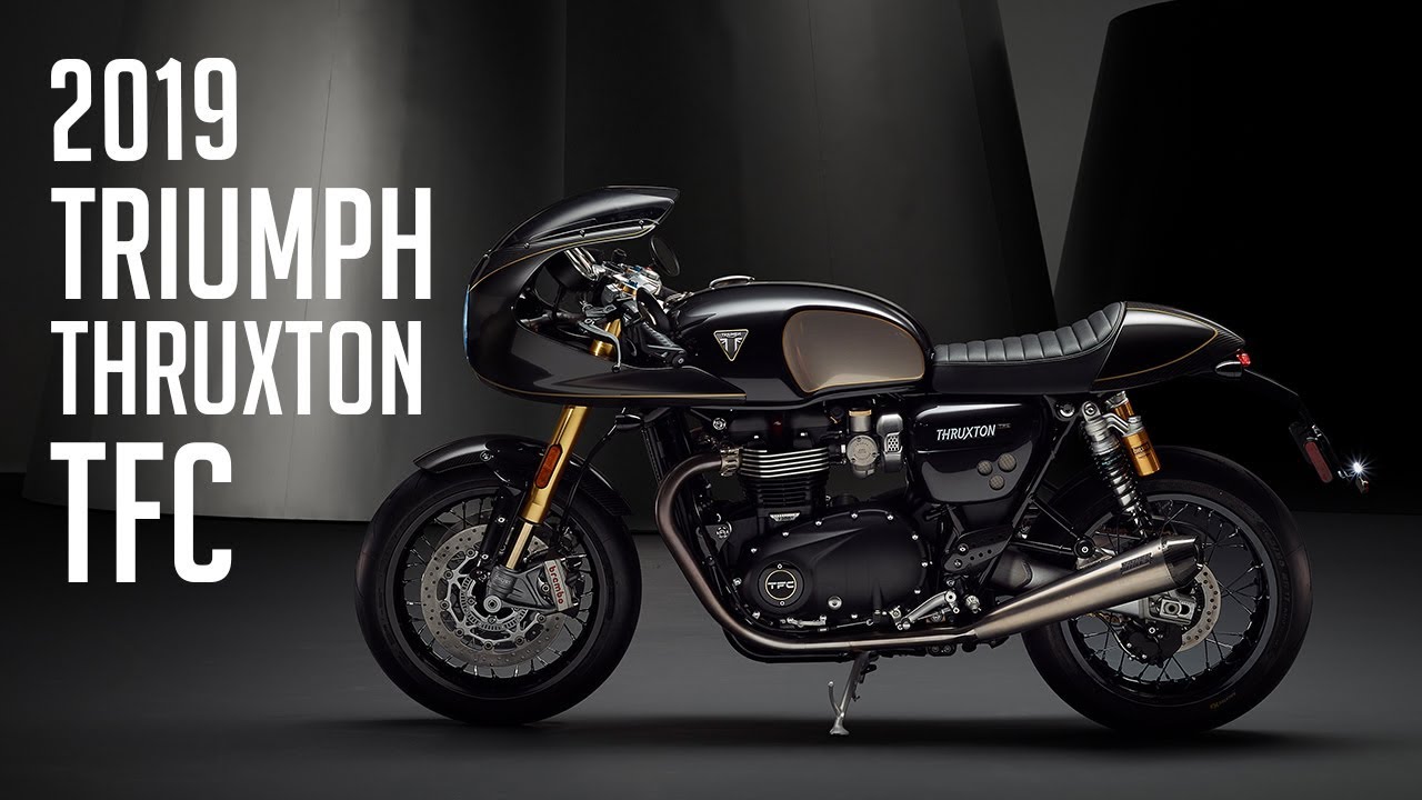 2019 Triumph Thruxton TFC & Concept Rocket TFC // 4K Image Montage From Launch Event