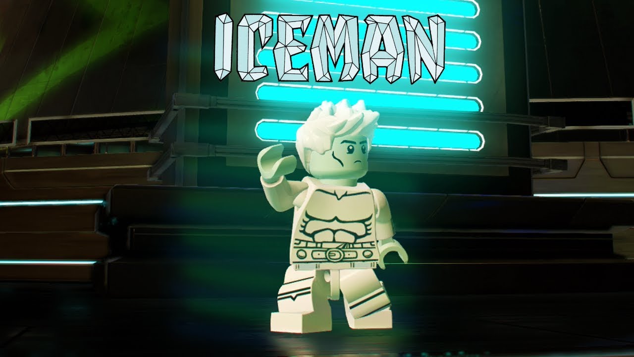 LEGO Marvel Super Heroes 2 Iceman Free Roam Gameplay (Custom Character)