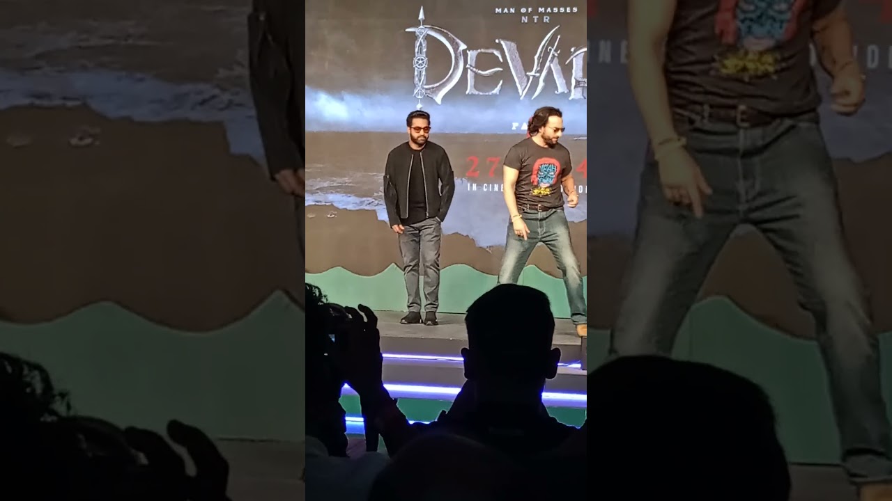 Jr NTR and Saif Ali Khan at 
