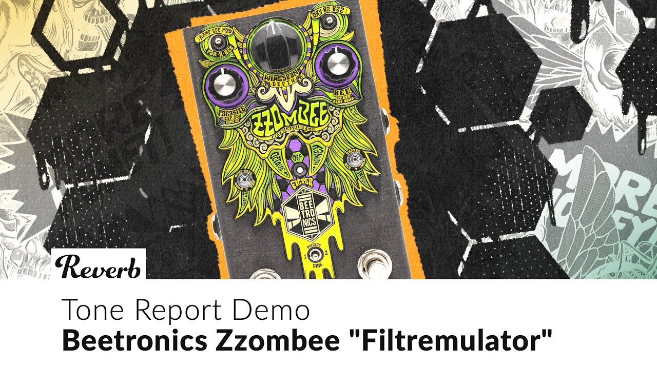 Beetronics Zzombee — эффект дикого фильтромалятора | Демонстрация тонального отчёта