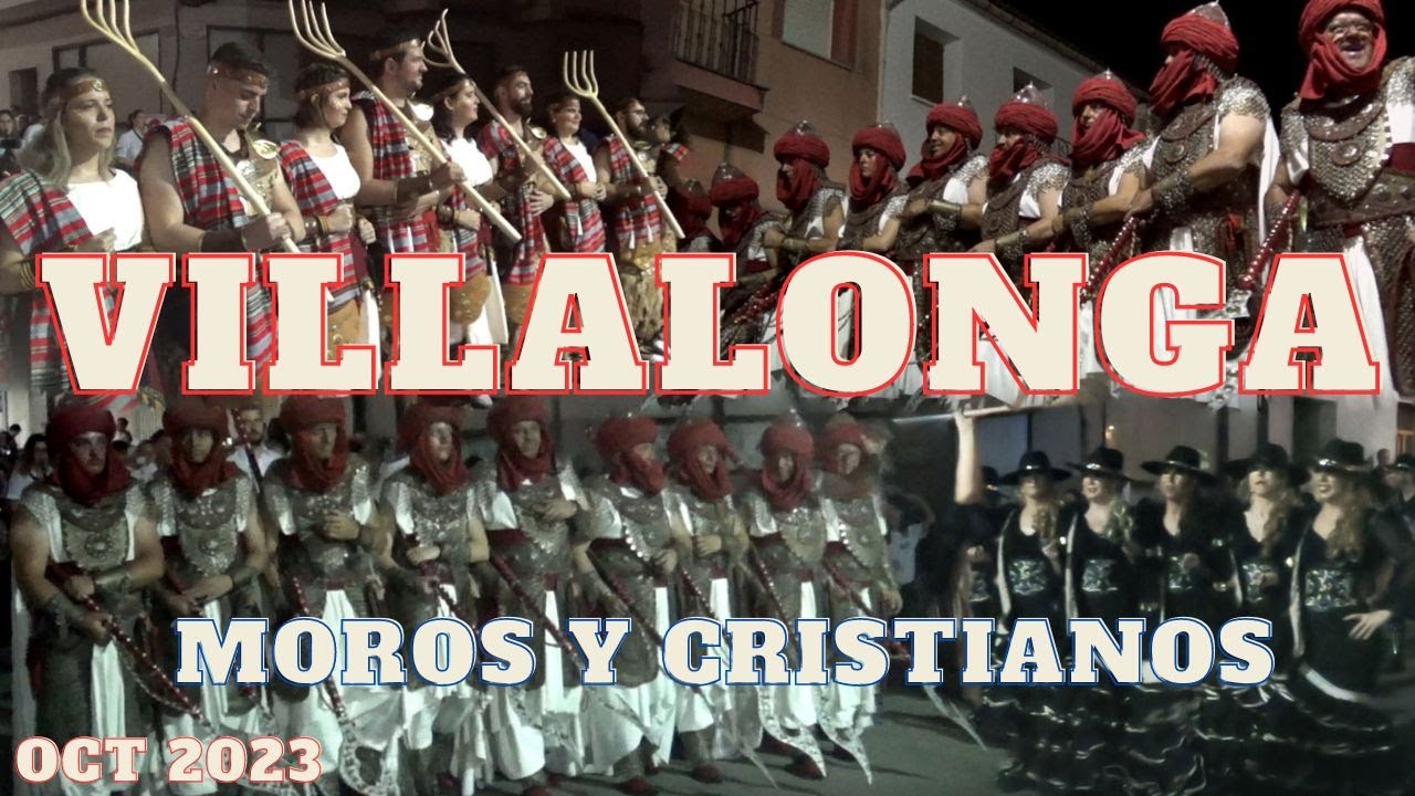 Moros y cristianos Villalonga - Moors and Christians - Amazing Fiesta in Villalonga Valencia España