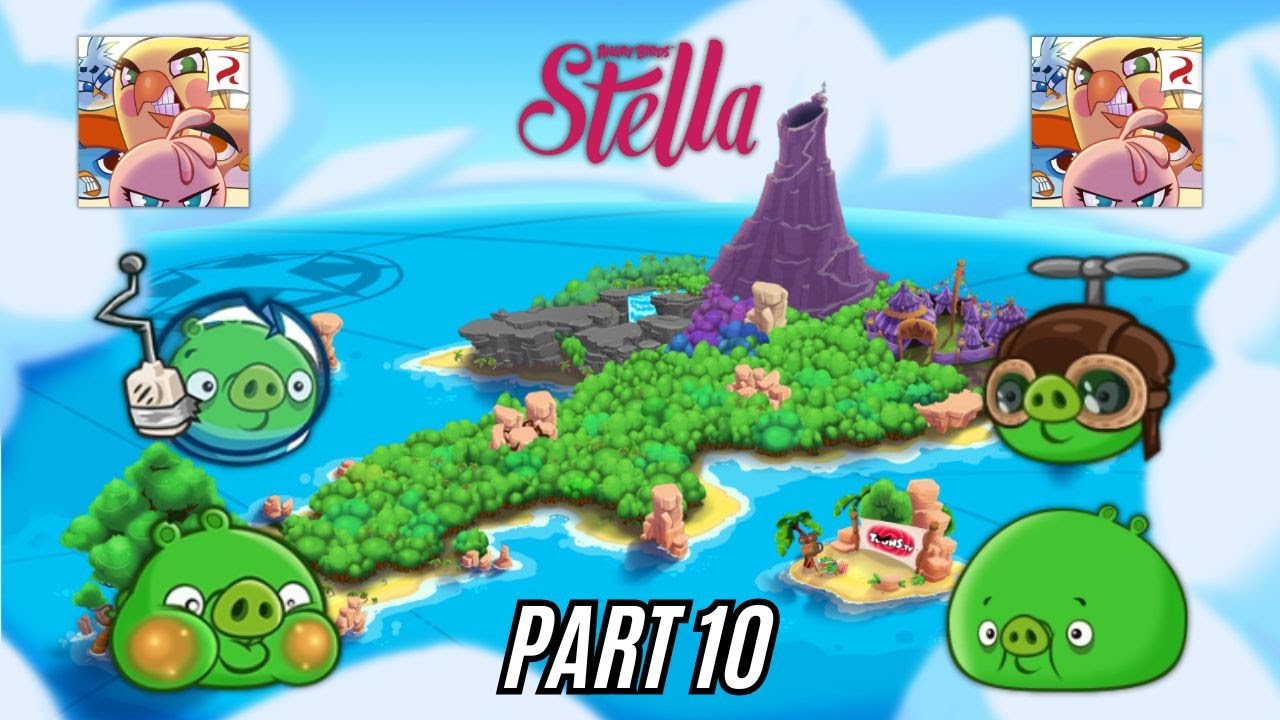 Angry Birds Stella Part 10: Pigs on the Map (Part 1)