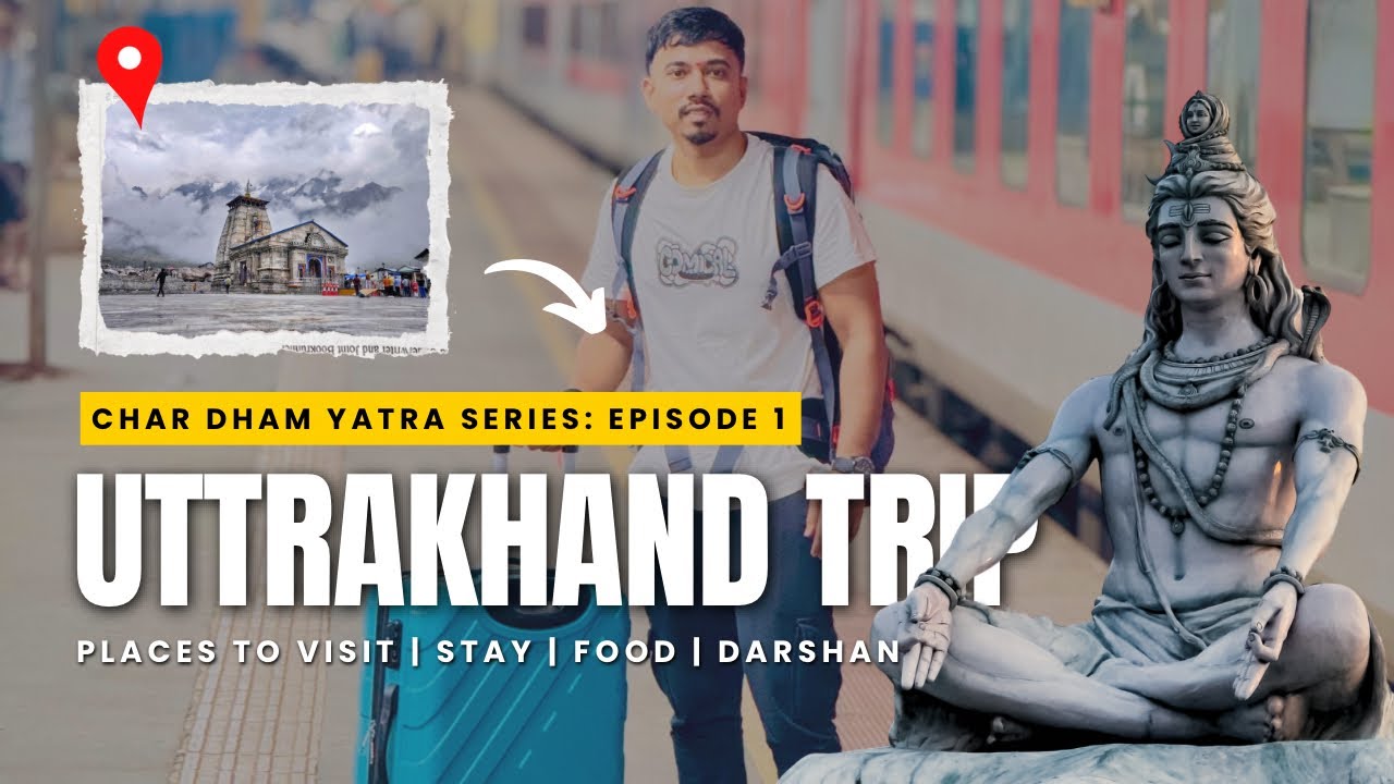 My Char Dham Yatra begins 🕉️ | Uttarakhand | EP 1 | Mumbai to Haridwar
