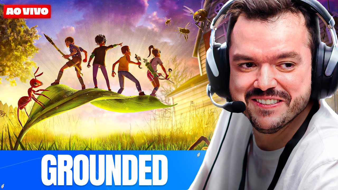 SPEEDRUN! ZERANDO O GROUNDED EP 01  - !socio !vote - Siga @Gaules nas redes sociais!