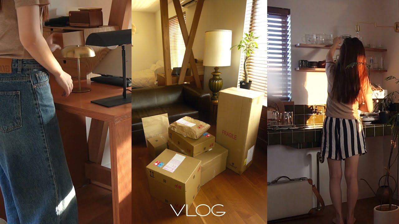 [VLOG]居心地の良い部屋作り_家具雑貨10万円分-ZARA HOME , H&M HOME ,アンティーク/ 整理整頓,フレンチトースト🍞