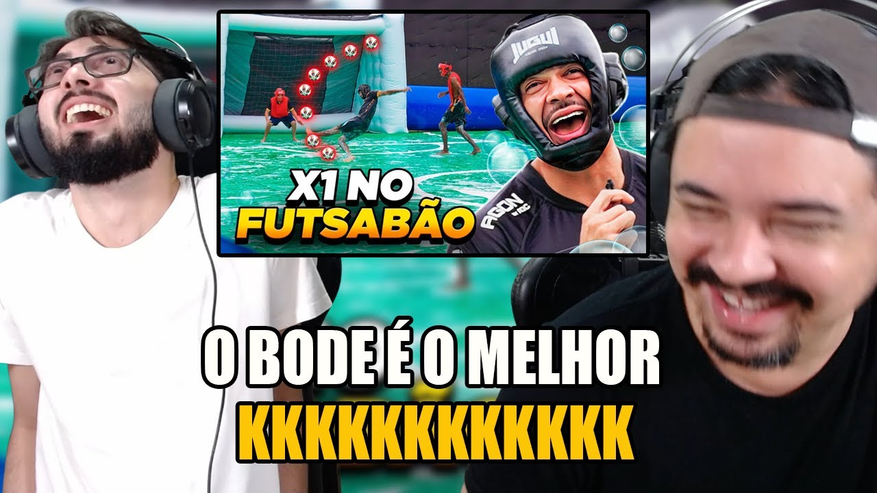 FOMOS DESAFIADOS NO X1 DE FUTSAB&Atilde;O 😳🫧 | Revers&atilde;o | REACT