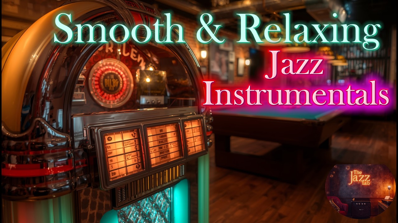 Relaxing Smooth Jazz Playlist (Instrumentals) | Cozy Lounge Vibes • Stress Relief & Focus