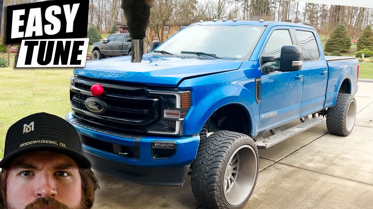 ПРОСТАЯ НАСТРОЙКА ДОБАВЛЯЕТ более 200 л.с. к двигателю Powerstroke F250 2020 года выпуска 6.7! 60...