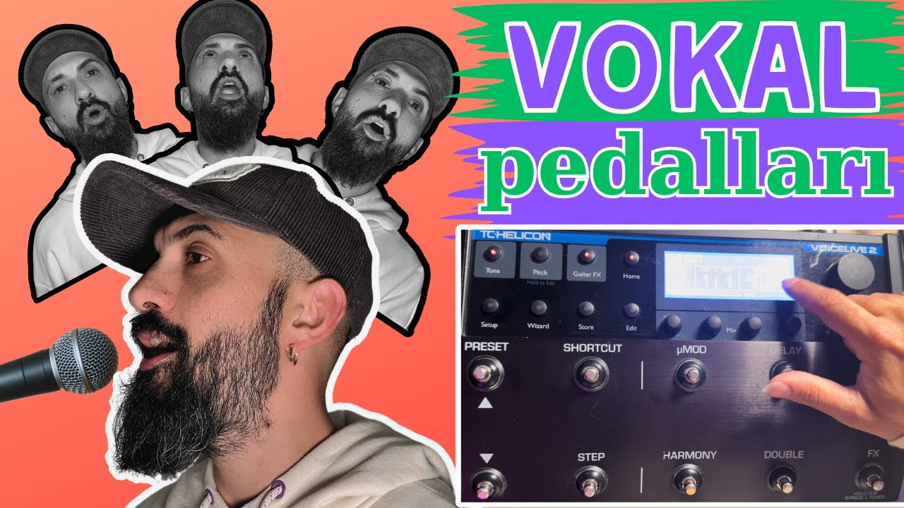VOKAL PEDALLARI FİYATLARI | NEDİR | NASIL KULLANILIR | GİTAR BAĞLANIR MI ?