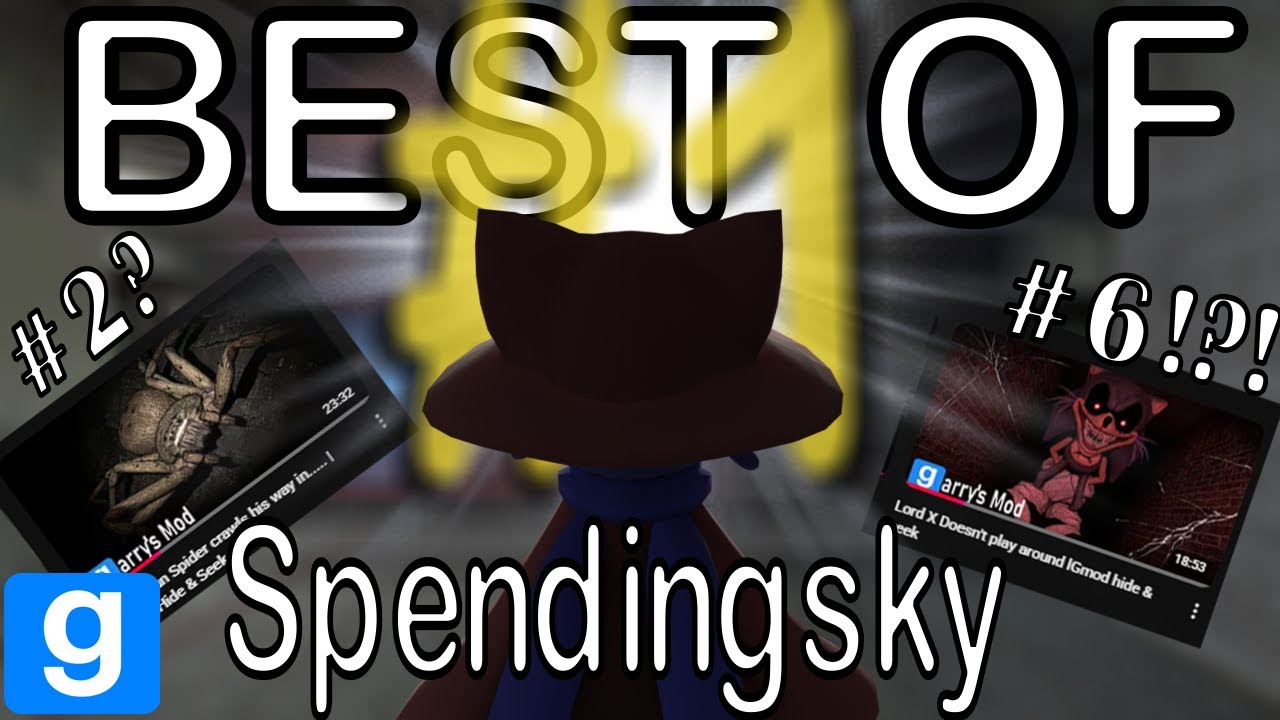 ТОП-10 ЛУЧШИХ МОМЕНТОВ SPENDINGSKY (ПРЯТКИ В GMOD)