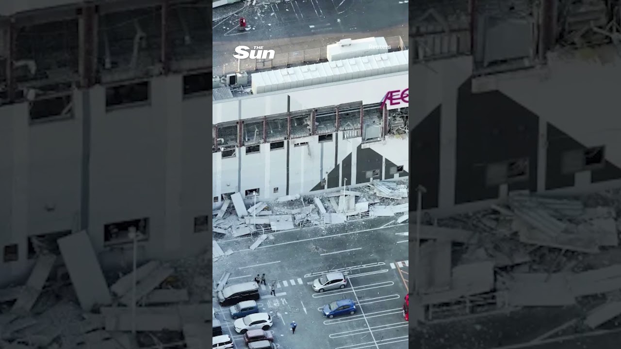 Multiple shoppers dead as mall explodes In Japan after 7.1-mag earthquake